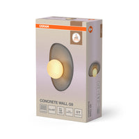 OSRAM DECOR Concrete Nest Wandleuchte Grau, G9