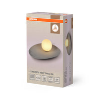 OSRAM DECOR Concrete Nest Tischleuchte Grau, G9