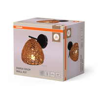 OSRAM DECOR Paper Drop Wall Wandleuchte 1xE27 Beige