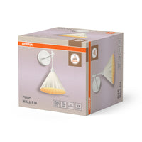 OSRAM DECOR Wandleuchte Decor Pulp weiß, E14, 218 mm
