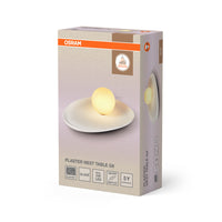 OSRAM DECOR Plaster Nest Table Tischleuchte 1xG9 White