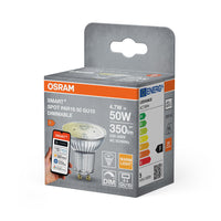 OSRAM SMART+ Matter Spot GU10 dimmbar 4.7W 827 DIM GU10 Single-Pack