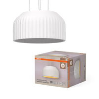 OSRAM DECOR Plaster Routes Pendant Pendelleuchte 300 1xE27 White
