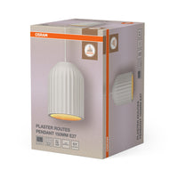 OSRAM DECOR Plaster Routes Pendant Wandleuchte 150 1xE27 White