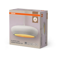 OSRAM DECOR Plaster Gips-Leuchte Pendelleuchte, E27, 283 mm