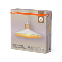 OSRAM DECOR Plaster Wood Gips Pendelleuchte, E27, 320 mm