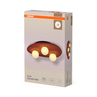OSRAM DECOR Clay Nest Ceiling Deckenleuchte 3xG9 Brown