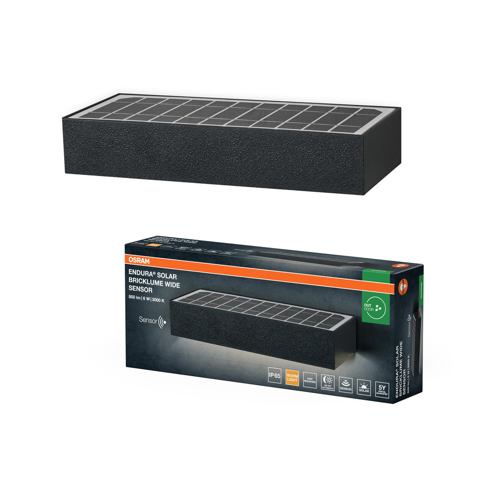OSRAM ENDURA STYLE BRICKLUME Solar Wandleuchte, 6W, 850lm