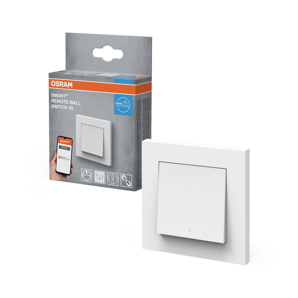 OSRAM Wifi SMART+ smarter magnetischer Wandschalter mit 1-Taste
