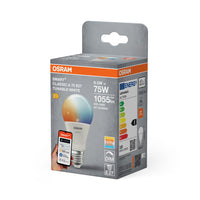 OSRAM SMART+ Matter LED Lampe Tunable White 9.5W 827–865 TW E27