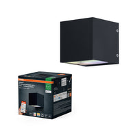 OSRAM Matter SMART+ Beam Wandleuchte, RGB+, TW, 8W, 3000-6500K, Schwarz