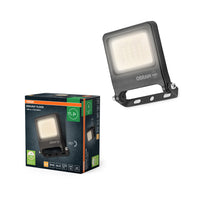 OSRAM LED Fluter, Leuchte für Außenanwendungen, 10W Warmweiß, 125,0 mm x 101,0 mm x 29,0 mm, ENDURA FLOOD
