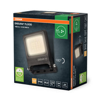 OSRAM LED Fluter, Leuchte für Außenanwendungen, 10W Warmweiß, 125,0 mm x 101,0 mm x 29,0 mm, ENDURA FLOOD