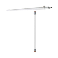 OSRAM LED Feuchtraum-Leuchte, Leuchte für Außenanwendungen, Kaltweiß, Länge: 150 cm, Submarine I Slim Value, 1,5m Länge