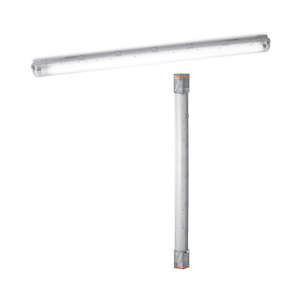OSRAM LED SubMARINE Feuchtraumleuchte Kaltweiß inkl. 1x wechselbarer Led Röhre 120cm