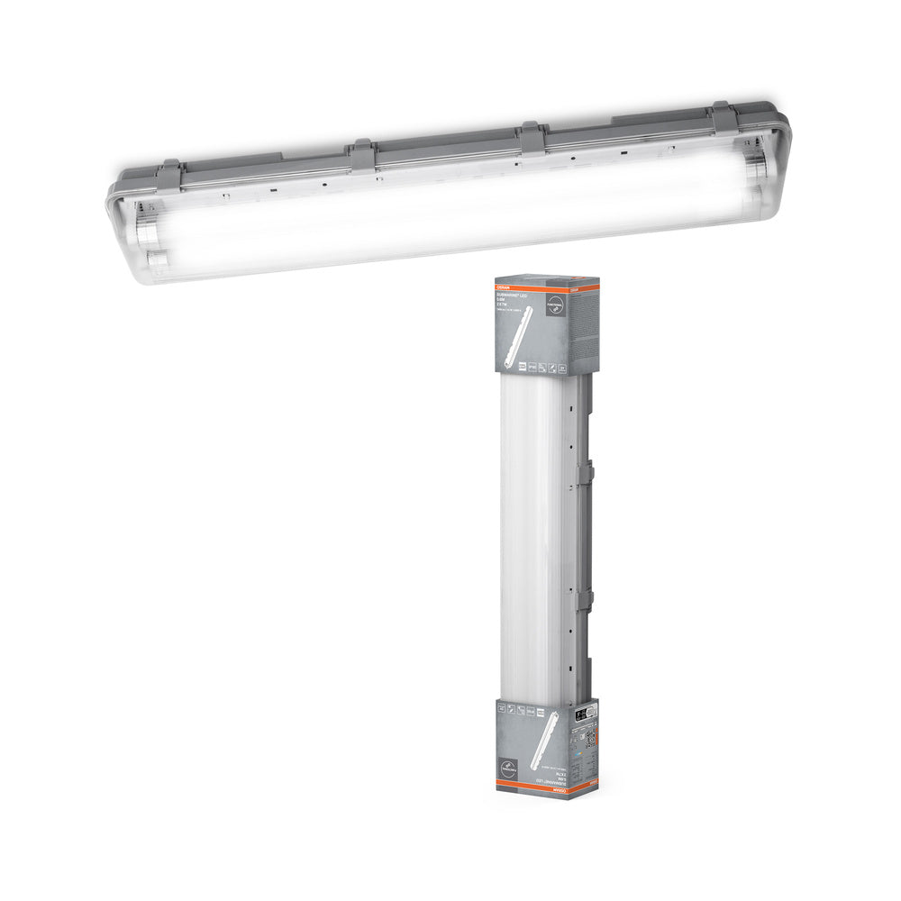 OSRAM SUBMARINE LED Deckenleuchte Feuchtraumleuchte 65,1cm 2-flammig 16W / 4000K Kaltweiß