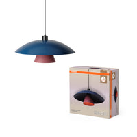 Decor Flying Mushroom Pendant Pendant E27 Blue