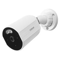 AKTION - OSRAM Wifi SMART+ Smarte Outdoor Überwachungskamera Weiß inkl. Gratis Smart Plug