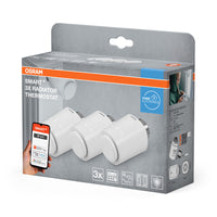 OSRAM Wifi SMART+ Thermostat für Heizungen, Weiß, 3er Pack