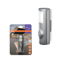 OSRAM NIGHTLUX® Torch White, mobiles Nachtlicht mit Bewegungssensor, grau