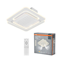 OSRAM LED Deckenventilator Ring 55W CCT Weiß 3000K-6500K