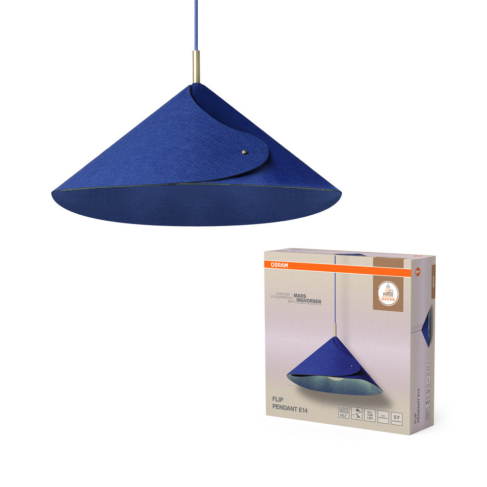 OSRAM DECOR Flip Pendelleuchte E14 Blau