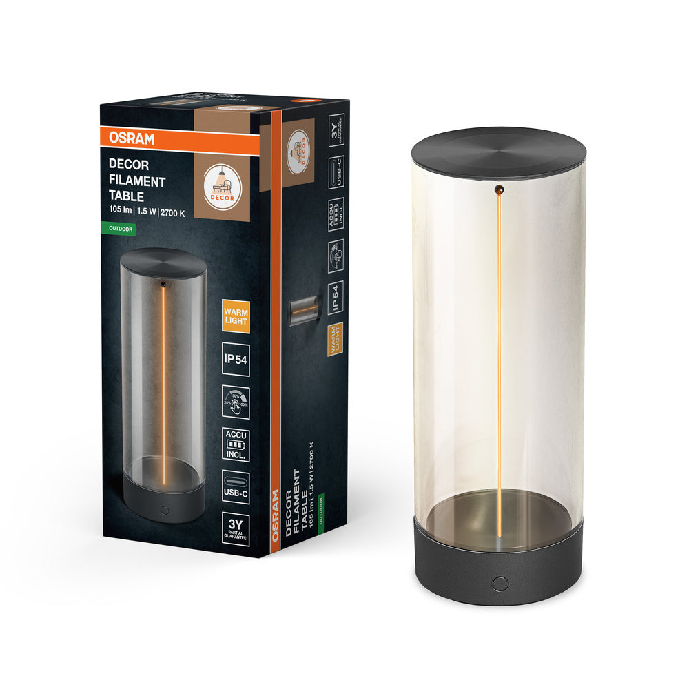 ENDURA STYLE DECOR FILAMENT Table USB IP54