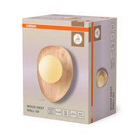 OSRAM DECOR Wood Nest Wandleuchte 1xG9 Braun