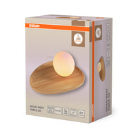 OSRAM DECOR Wood Nest Tischleuchte 1xG9 Braun