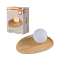 OSRAM DECOR Wood Nest Tischleuchte 1xG9 Braun