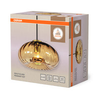 OSRAM DECOR Gold Glass Pendelleuchte E27 Gold