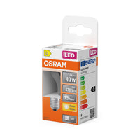 OSRAM LED Retrofit Classic P LED Lampe (ex 40W) 4W / 2700K Warmweiß E27