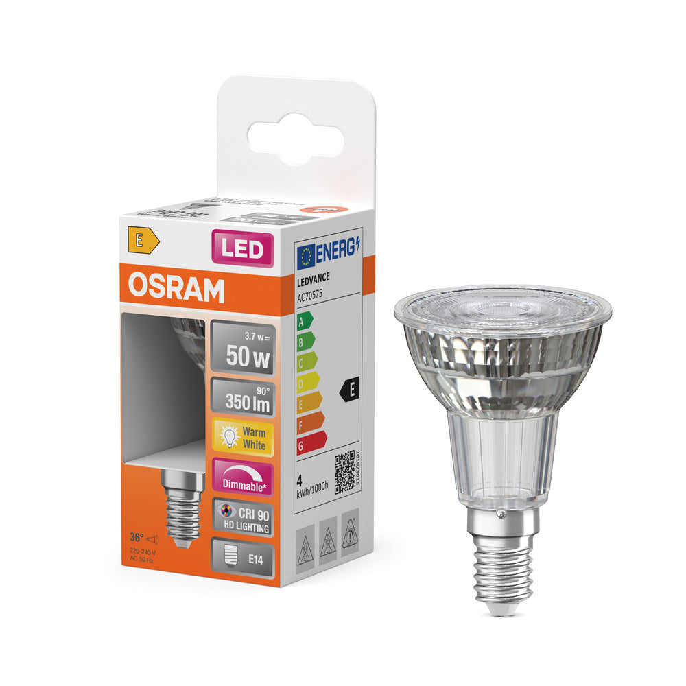 OSRAM LED Lampe LED SUPERSTAR PAR16 4.8W 927 E14, 350 lm, 2700 K, Warmweiß