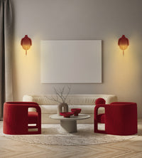 OSRAM DECOR Corolle Wandleuchte G9 Rot