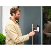 AKTION - OSRAM Wifi SMART+ Smarte Outdoor Kamera-Türklingel Weiß inkl. Gratis Smart Plug