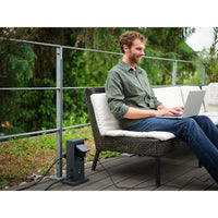 OSRAM SMART+ Wifi Outdoor Terminal inkl. WLAN-Repeater und smarte Steckdosen, Anthrazit, 230V