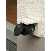 LEDANCE ZigBee SMART+ compact Plug smarte outdoor Steckdose, schwarz