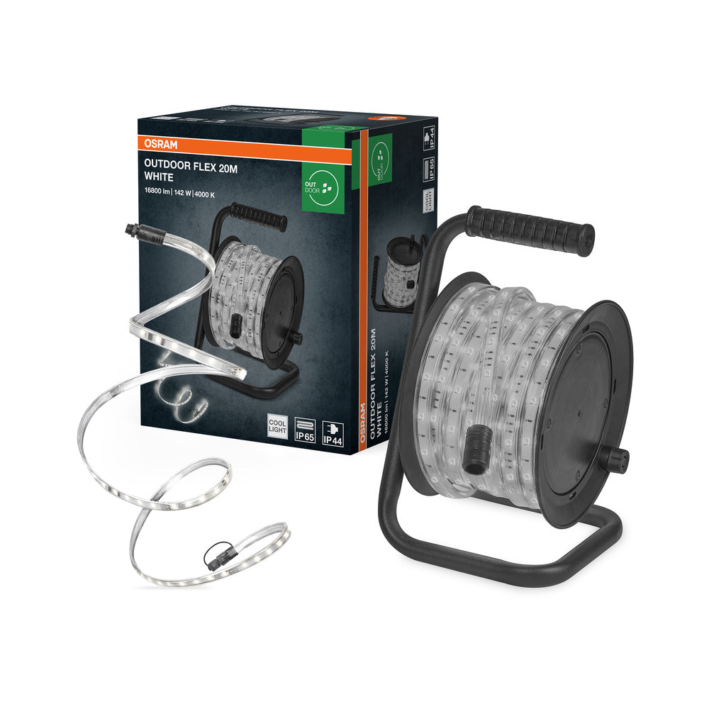 OSRAM OUTDOOR FLEX LED Streifen IP65 Kaltweiß 4000K 20M IP65
