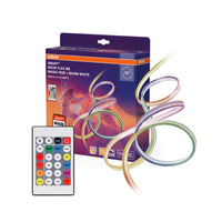 OSRAM Wifi SMART+ NEON FLEX MAGIC RGB + TUNABLE WHITE LED-Lichtstreifen, 5m, 2500lm, 21W, 3000K, mit Fernbedienung