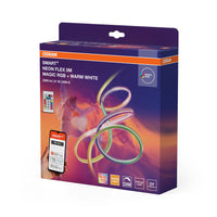 OSRAM Wifi SMART+ NEON FLEX MAGIC RGB + TUNABLE WHITE LED-Lichtstreifen, 5m, 2500lm, 21W, 3000K, mit Fernbedienung