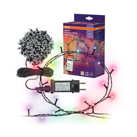 OSRAM Wifi SMART+ Lichterkette Weihnachtsbeleuchtung mit 200 LEDs, Magic RGB, dimmbar, 8,4W,  20m