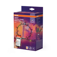 OSRAM Wifi SMART+ Lichterkette Weihnachtsbeleuchtung mit 200 LEDs, Magic RGB, dimmbar, 8,4W,  20m