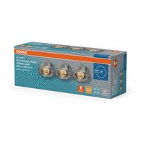 OSRAM LED Spot Recess Bad Einbaustrahler Set GU10 IP65 4.5W Satin-Nickel ⌀68 mm
