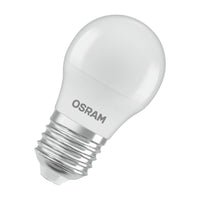 OSRAM LED PCR LAMP WITH CLASSIC P in P-Form, LED-Lampe, Matt, 4,9 W, (ex 40 W), 470 lm, Warmweiß, 2700 K, 15000 h, CRI 80