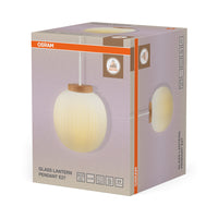 OSRAM DECOR Glass Lantern Pendelleuchte E27