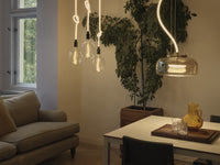 OSRAM DECOR Glow Pendelleuchte Plate, beleuchtetes Kabel, 3xE27 LED Select