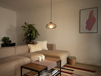 OSRAM DECOR Smoke Glass Pendelleuchte E27 Schwarz