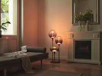 OSRAM DECOR Stick Stehleuchte DIM 3xE27 Dunkelgrau ohne Leuchtmittel