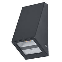 OSRAM ENDURA® Style USB Akku Außenwandleuchte 1.5W 3000K Sensor IP44 Dark Grey