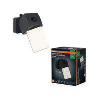 OSRAM ENDURA® Style USB Akku Außenwandleuchte 2.5W Flood Sensor IP54 Dark Grey